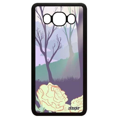 фото Чехол для мобильного galaxy j5 2016, "лесные розы" природа озеро utaupia