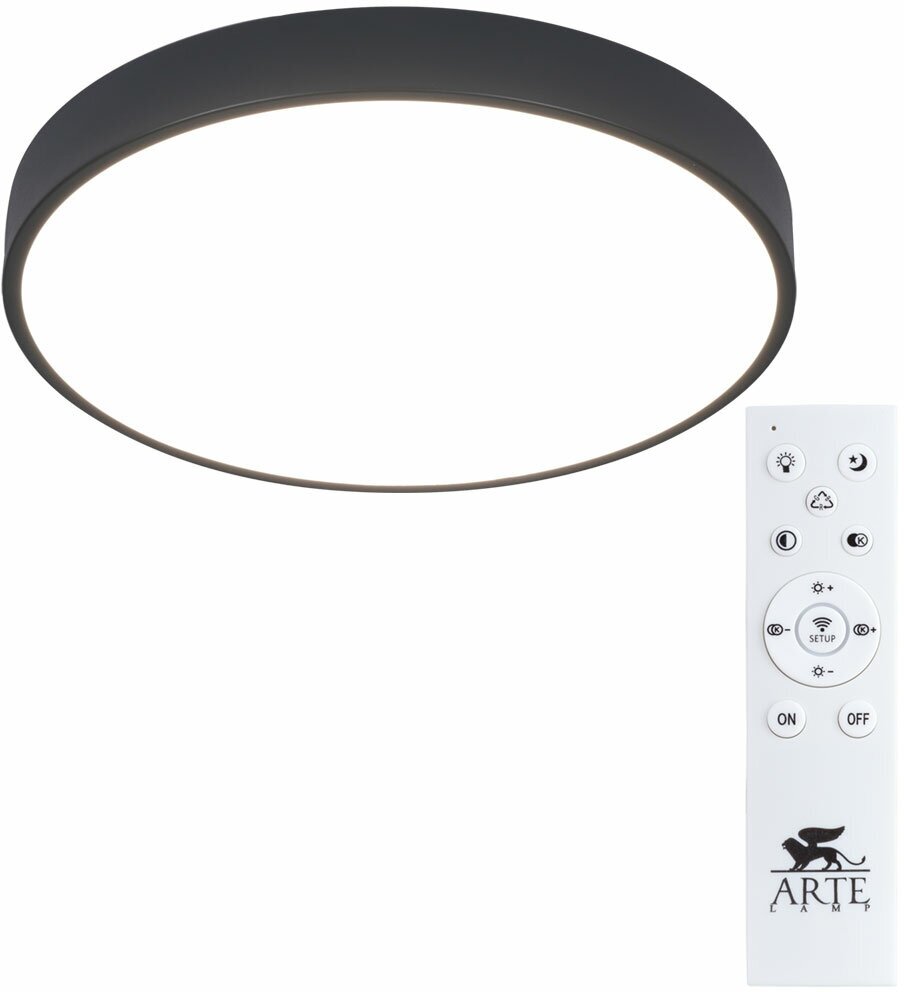 Накладной светильник A2661PL-1BK ARTE Lamp