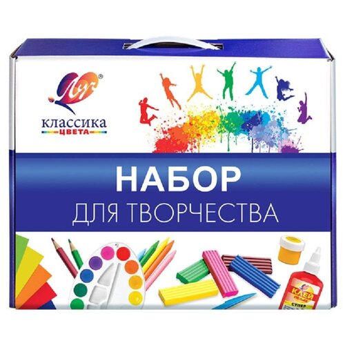 Набор для творчества Луч Классика цвета 14 предметов 31С 1992-08 комплект 8 наб набор глины для лепки луч 4 цвета с формочками 31с 2072 08