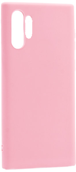 Накладка силикон Silicone Cover для Galaxy Note 10+ /Note 10+ 5G Pink Sand