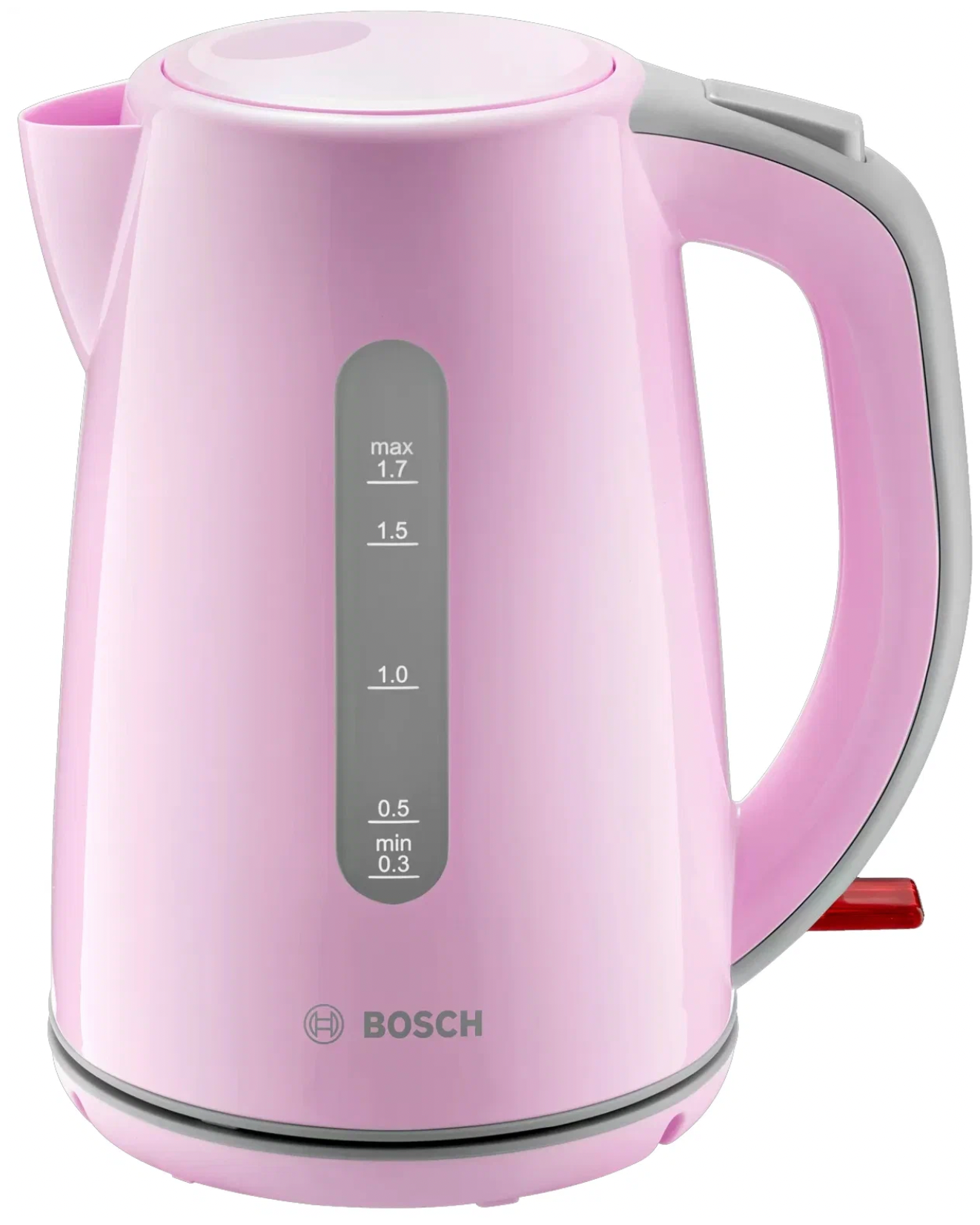 Чайник Bosch TWK, блокировка включения без воды, блокировка крышки, отключение при снятии с подставки, 2200Вт