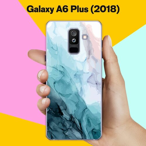 Силиконовый чехол на Samsung Galaxy A6 Plus (2018) Акварель / для Самсунг Галакси А6 Плюс