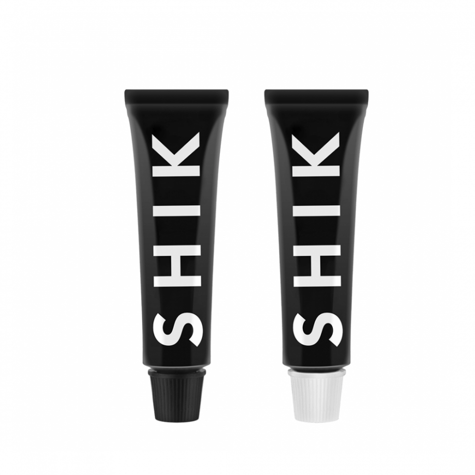 SHIK Краситель для бровей и ресниц, иссиня-чёрный / Permanent eyebrow tint blue black 15 мл - фото №17