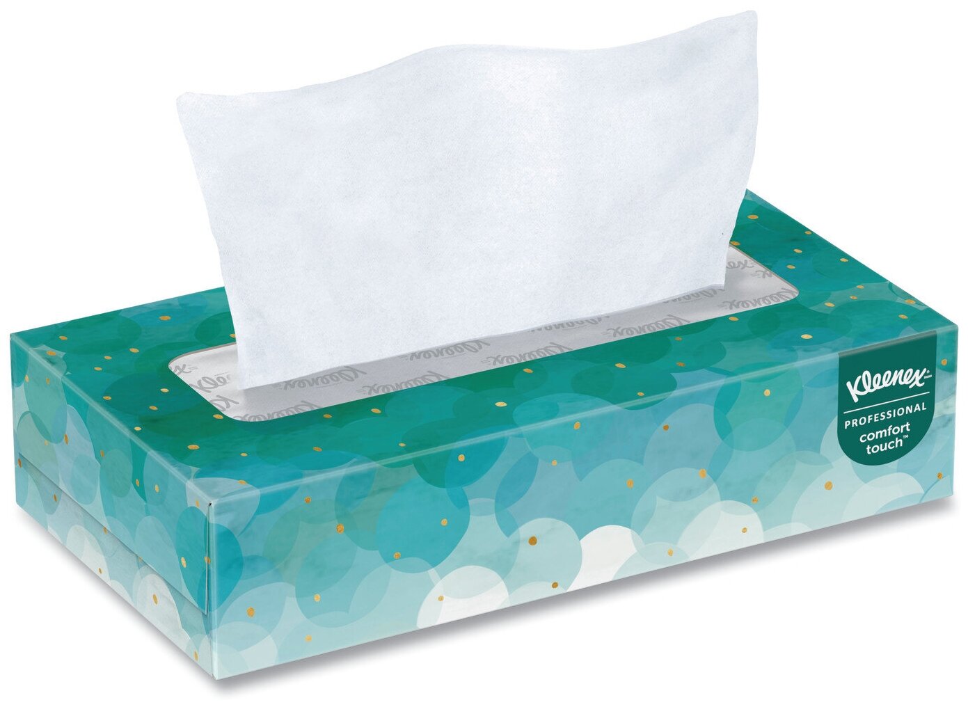 Бумажные салфетки для лица Kleenex, в коробке, 2-сл, 21х19,8 см, 100 шт/уп