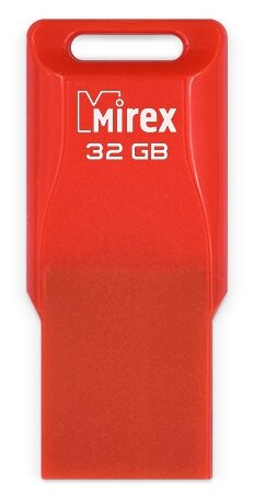 Флешка Mirex Mario Red 32 Гб usb 2.0 Flash Drive - красный