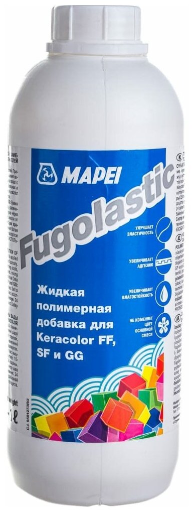 Полимерная Добавка для Затирки Mapei Fugolastic 1кг для Улучшения Адгезии и Механической Прочности*