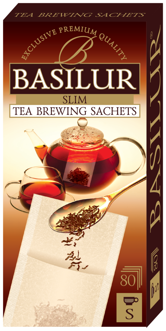 Фильтр-пакеты для заваривания Basilur Tea Company 20786-00 80 шт.