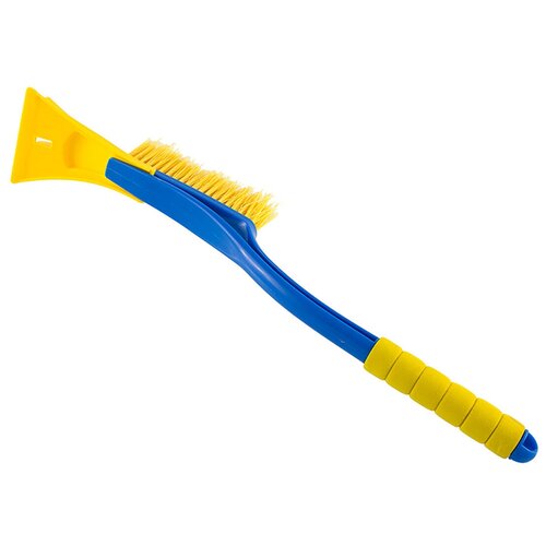 Щетка сметка SNW-2218, со скребком, 56 см