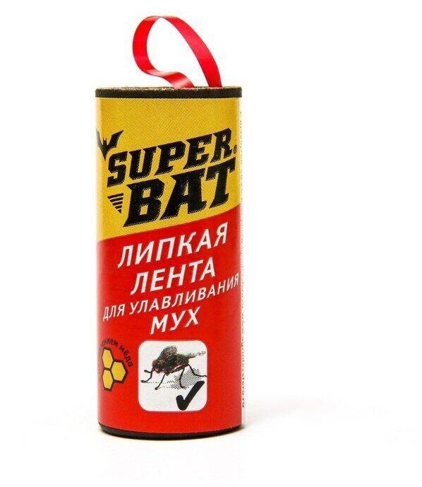 Липкая лента от мух "Super Bat"