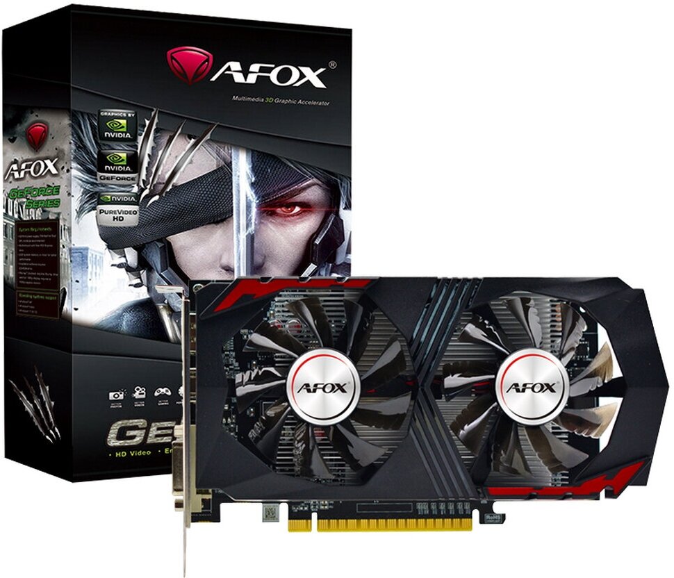 Видеокарта AFOX GeForce GTX 750 Ti 4GB (AF750TI-4096D5H1-V2)