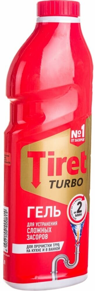 Средство для прочистки канализационных труб TIRET Turbo