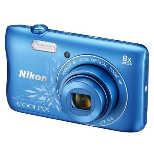 Фотоаппарат Nikon Coolpix S3700, синий