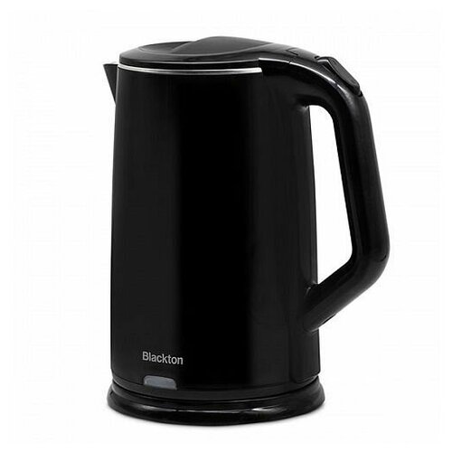 Чайник электрический BLACKTON Bt KT1710P Black 1,8 л, 1500 Вт, черный чайник электрический blackton bt kt2026g черный сталь