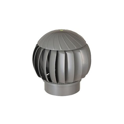 Ротационная вентиляционная турбина Нанодефлектор, D160, серый
