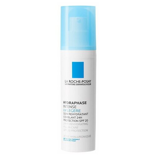 La Roche-Posay Флюид Hydraphase UV Intense Legere SPF20 увлажняющий с солнцезащитным фактором, 50 мл