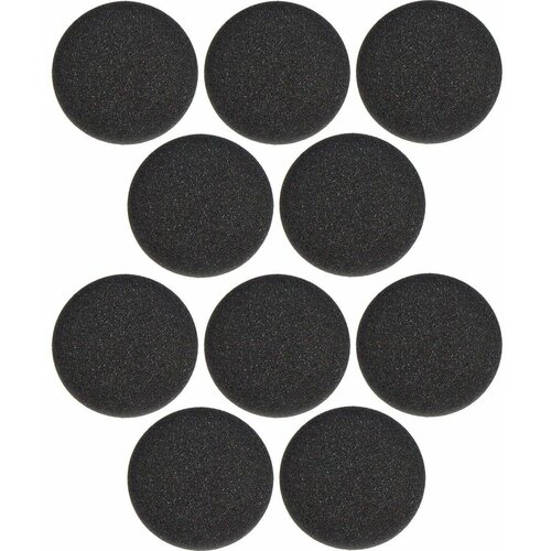 misodiko tws pro2 memory foam eartips replacement for jabra elite evolve active 75t Поролоновая подушечка на динамик для Evolve 20-65, в упаковке: 10 шт. Jabra Foam Ear Cushion Evolve (14101-45)