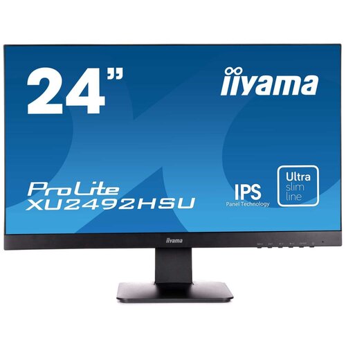 Монитор LCD 23.8'' [16:9] 1920х1080 IPS, nonGLARE, 250cd/m2, H178°/V178°, 1000:1, 5М:1, 16.7M Color, 5ms, VGA, HDMI, DP, USB-Hub, Tilt, Speakers, 3Y,