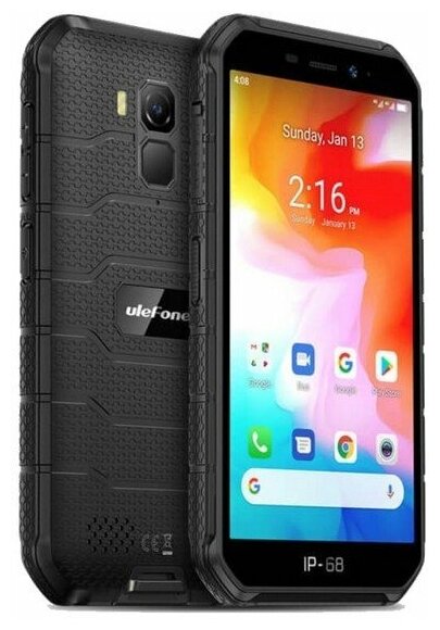 Смартфон Ulefone Armor X7, черный