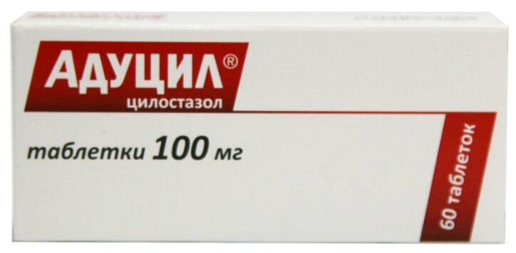 Адуцил таб., 100 мг, 60 шт.