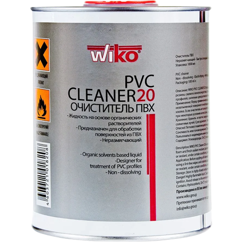 Очиститель WIKO PVC Cleaner 20, 1000 мл