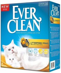 Комкующийся наполнитель Ever Clean Litter Free Paws, 6 л 6 л