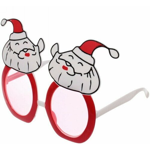 Карнавальные очки Дед Мороз карнавальные очки дед мороз в колпачке