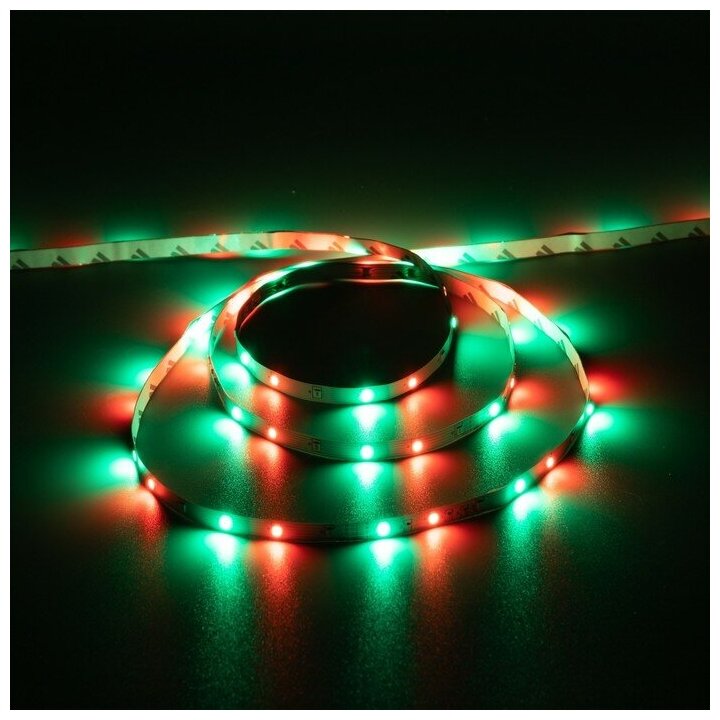 Гибкий неон Luazon Lighting 16 мм D-образный, IP65, 50 м, SMD2835, 120 LED/м, 220 В, свечение зелёное - фотография № 8