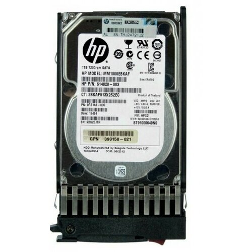Жесткий диск HP 625609-B21 1Tb SATAII 25 HDD 2171000₽