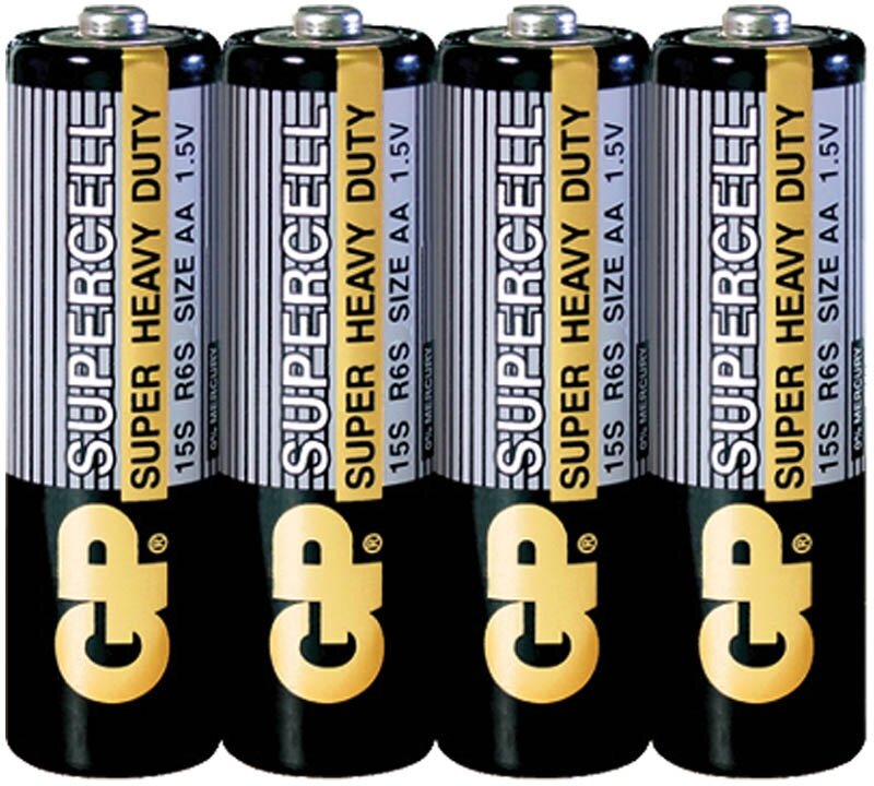 Батарейка R06 GP Supercell 15S OS4 4 шт