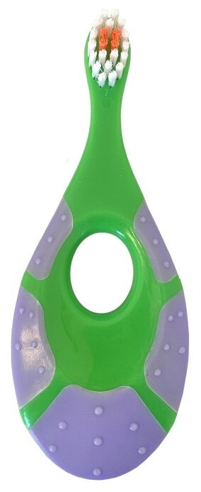 Зубная щетка EXXE Baby 0-2 года, зеленый