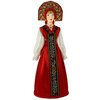 Кукла Потешный промысел Русский девичий праздничный костюм, 27 см, 0490 - изображение