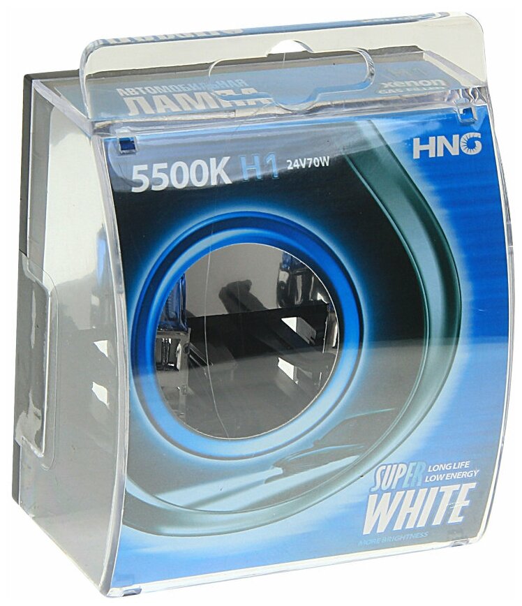 HNG 24170SW2 Лампа 24V H1 70W P14.5s 5500К бокс (2шт.) Super White HNG