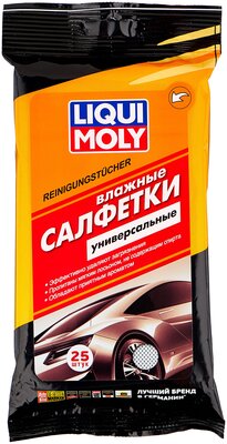 Влажные салфетки LIQUI MOLY Reinigungstucher универсальные 25 штук