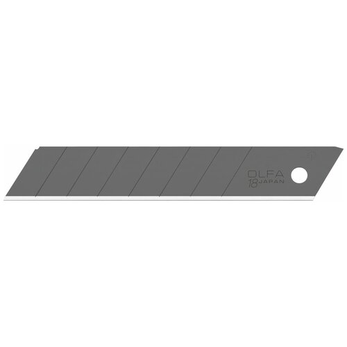 OLFA Excel black Лезвие сегментированное 18 мм, 10шт, в боксе OL-LBB-10
