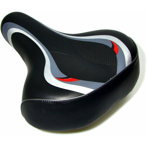 фото Велосипедное сиденье широкое cупер 30*27см модель: 018-2. kms