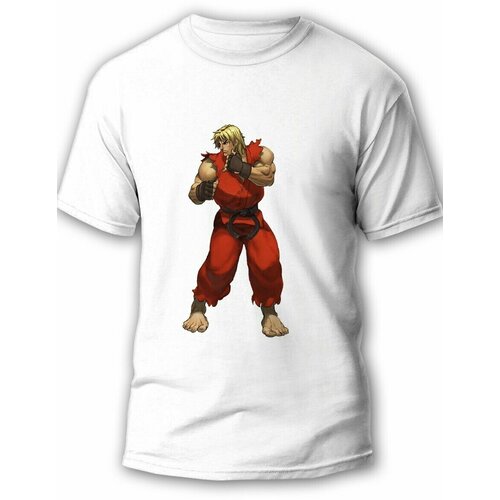 фото Футболка, размер l, белый будь на стиле