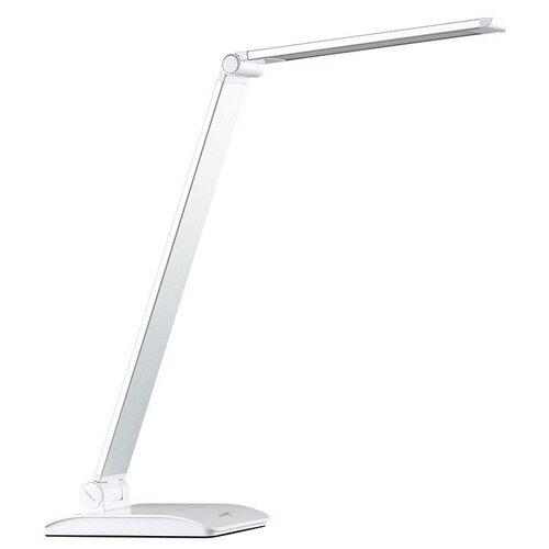 фото Настольная лампа офисная lumion, 1х7w, белый, размеры (мм)-165x100x400, 5000к, плафон - белый
