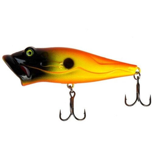 воблер premier minnow pro цвет 010 8 3 гр l 90 мм 0 4 1 2 м плавающий pr m90 010 1 Воблер PREMIER S-POP, 8.2 см, 12.1 г, поппер, плавающий (0+) цвет 010/1 (PR-S82-010/1)