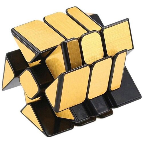 Зеркальный Кубик Колесо Золото