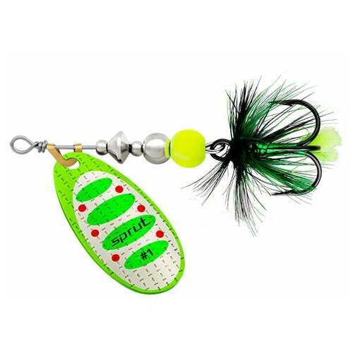 фото Блесна вращающаяся sprut caspia #1 grs