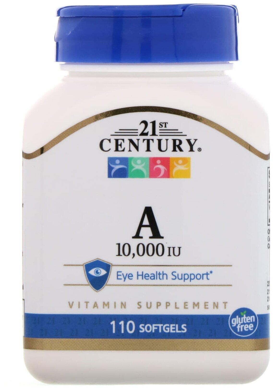 Капсулы 21st Century Vitamin A, 60 г, 10000 МЕ, 110 шт.