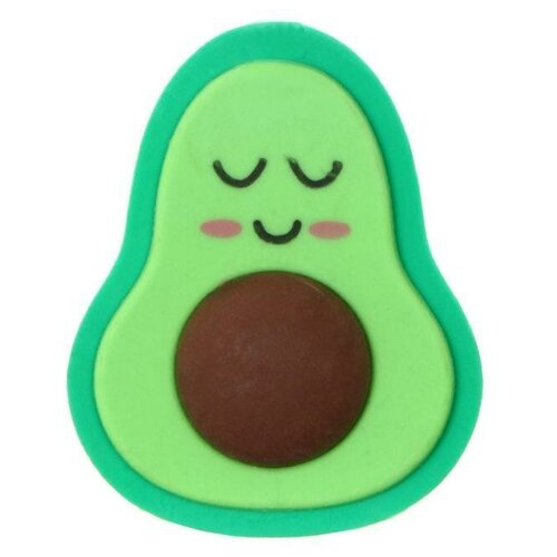 Ластик фигурный - Авокадо с закрытыми глазками 3 шт 239₽