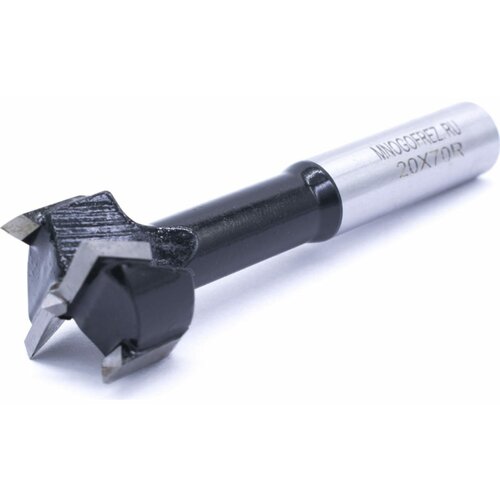 Сверло чашечное четырехзаходное по дереву FT120207R (20х70 мм; хв-к 10 мм; правое вращение) многофрез 6594