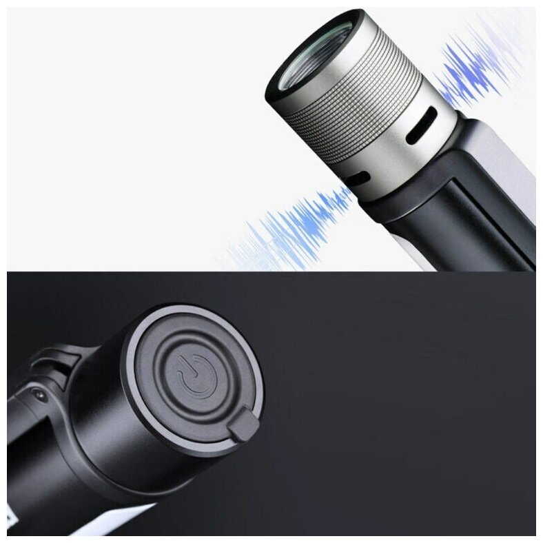 Многофункциональный фонарик Xiaomi NexTool Natuo Outdoor 6 in 1 Flashlight Black (NE20030) - фото №10