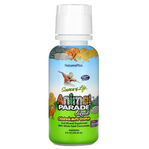 Раствор Nature's Plus Animal Parade Liquid children's multi-vitamin, 320 г, 236 мл