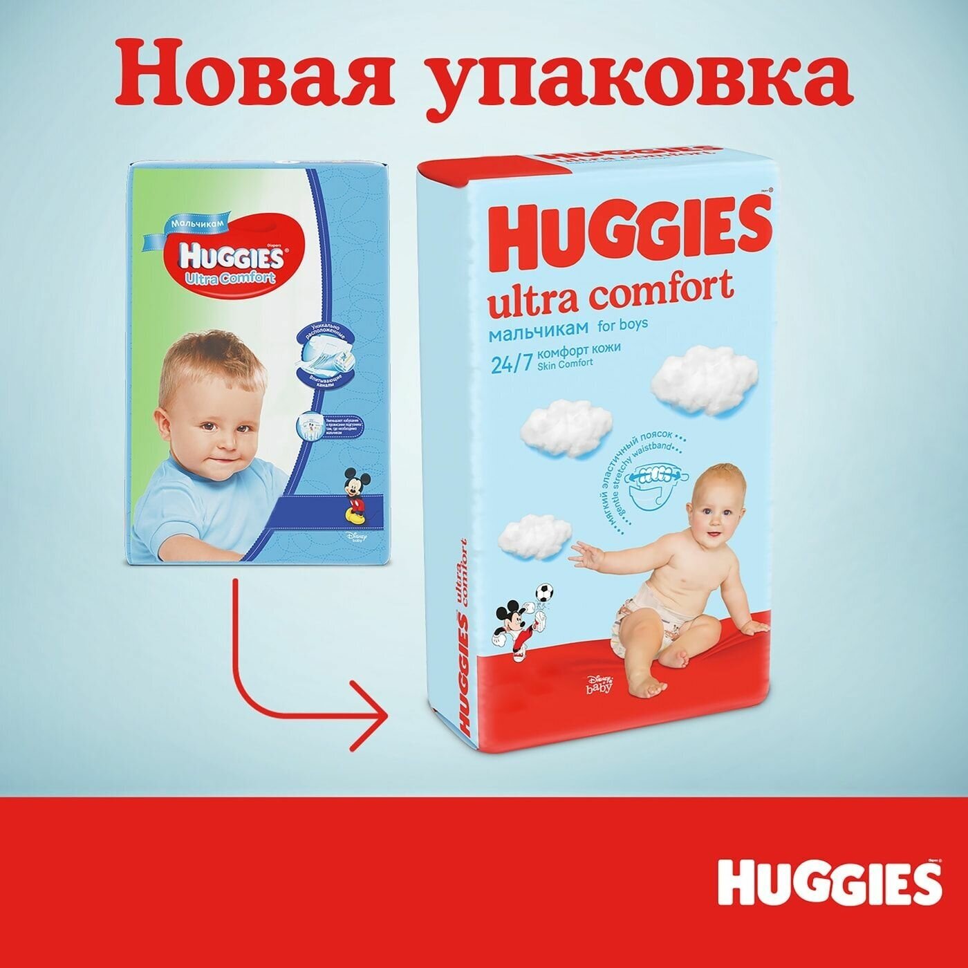 Подгузники Huggies Ultra Comfort для мальчиков 3 (5-9 кг), 94 шт - фото №9