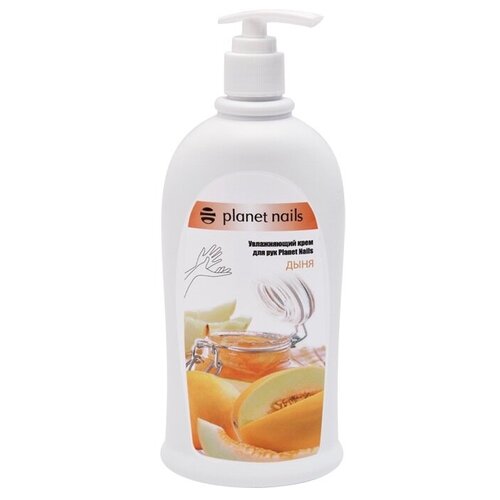 Planet nails Увлажняющий крем для рук Дыня, 500 мл