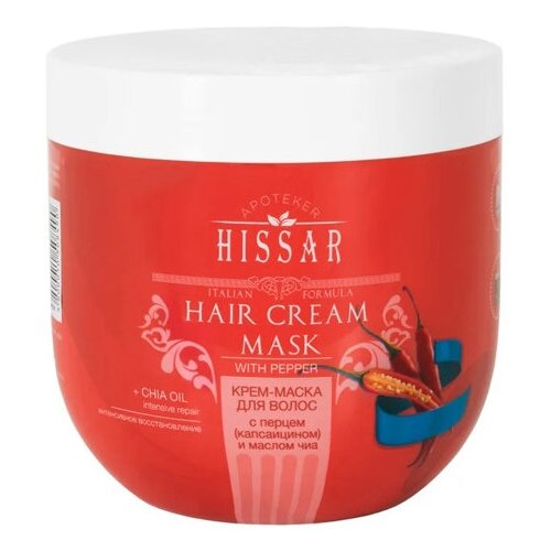 Крем-маска для восстановления поврежденных волос Luxor Professional Pepper and Chia Oil 1000 мл