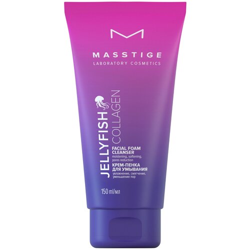 Masstige крем-пенка для умывания Jellyfish Collagen, 150 мл, 150 г крем пенка для умывания masstige jellyfish collagen 150 мл