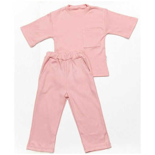 фото Трикотажный костюм для малышей зайка